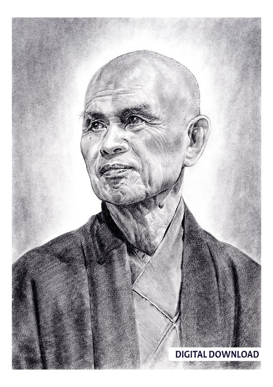 Thich Nhat Hanh  - Printable Art