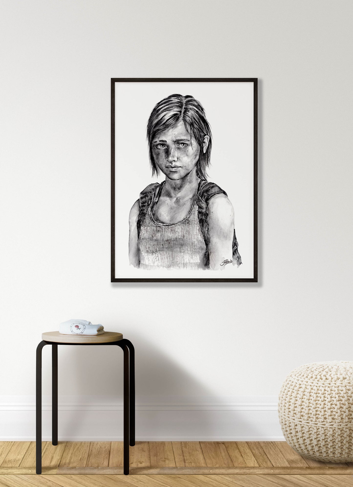 Ellie Williams 'The Last of Us'  - Printable Art