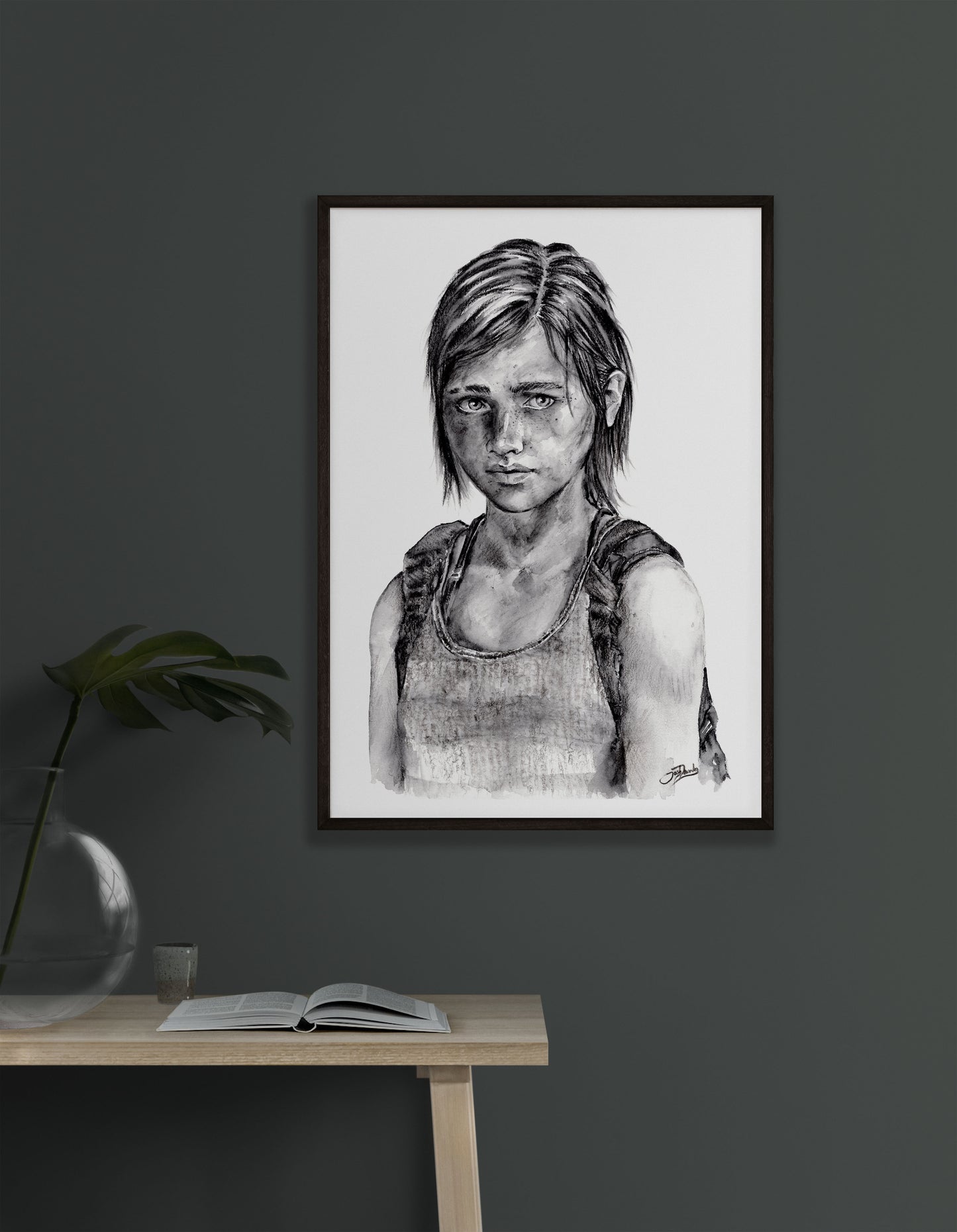 Ellie Williams 'The Last of Us'  - Printable Art