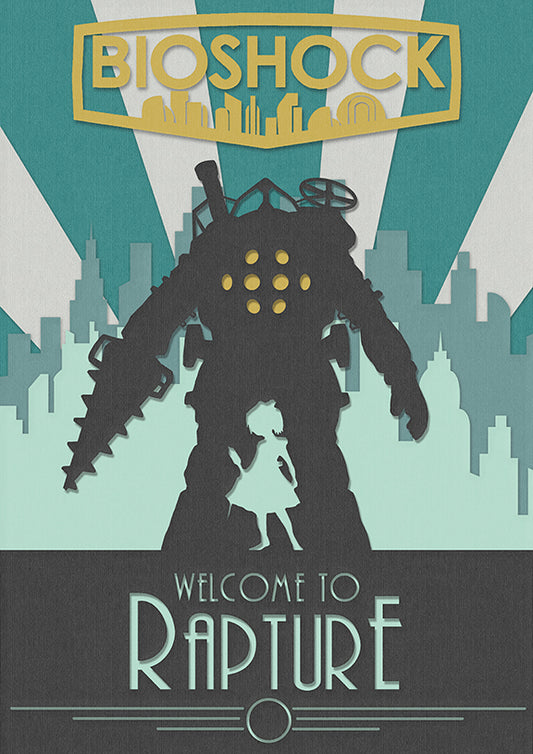 Bioshock Paper Cut - Print