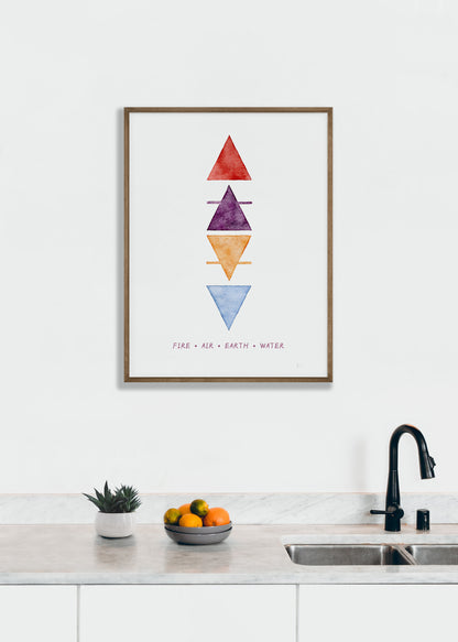 Four Elements - Print