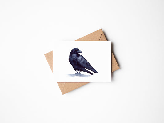 Raven - Greeting Card