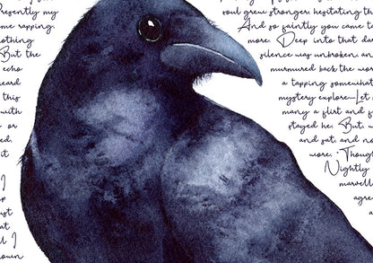 Nevermore Raven - Print