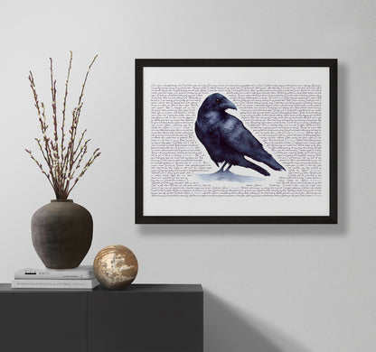 Nevermore Raven - Print