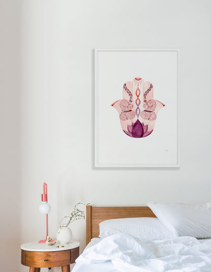 Nature Hamsa - Print