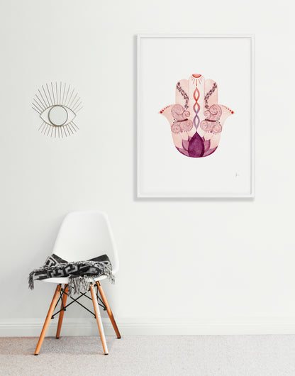 Nature Hamsa - Print